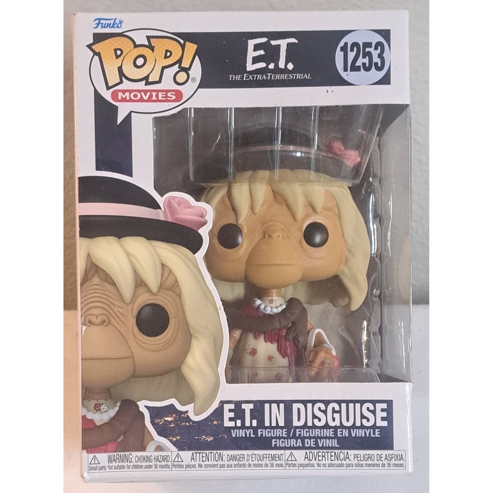 Funko Pop Movies E.T. In Disguise #1253 Vinyl Figure E.T. The Extra-Terrestrial